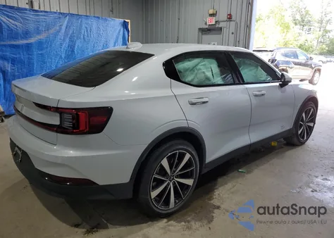 2022 Polestar 2 from USA, damaged, VIN LPSED3KA9NL051383
